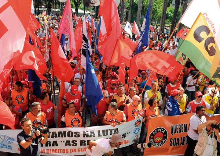 Serbia, India, Kenia y Brasil, acción sindical por los derechos laborales
