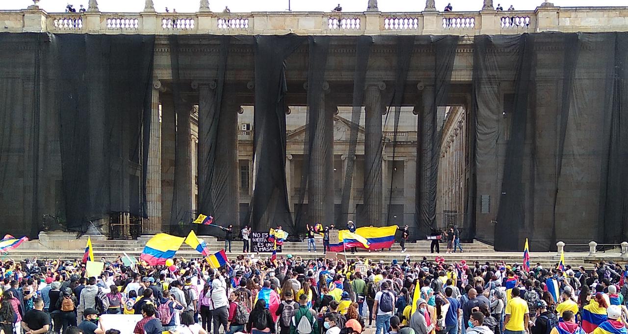 Trabajadores cristianos de América apoyan la movilización social en Colombia