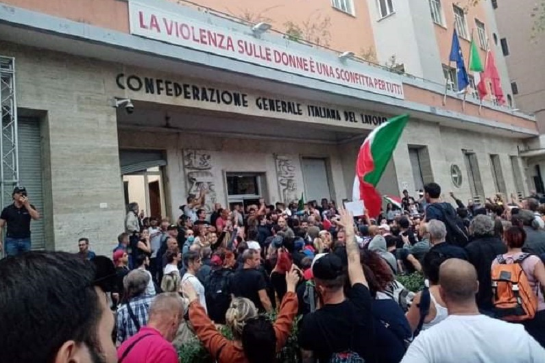 Trabajadores cristianos de Italia se solidarizan con el sindicato CGIL