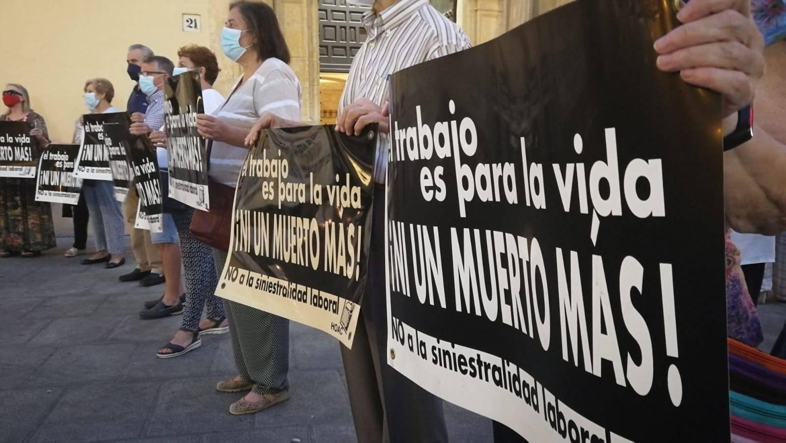 La Iglesia de Sigüenza-Guadalajara y la asociación de víctimas de accidentes laborales reclaman más medidas de prevención