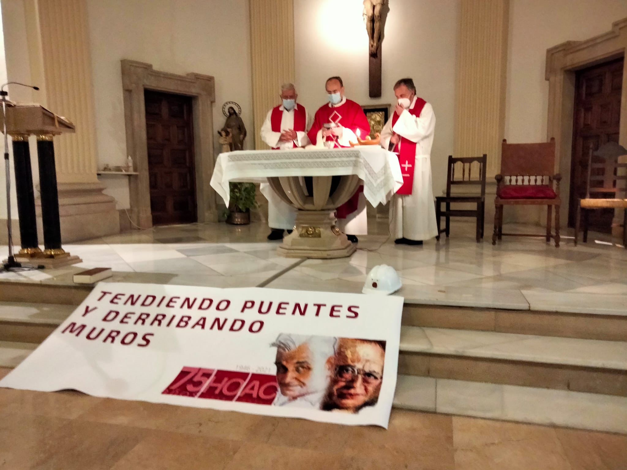 Eucaristía en Salamanca por el 1º de Mayo