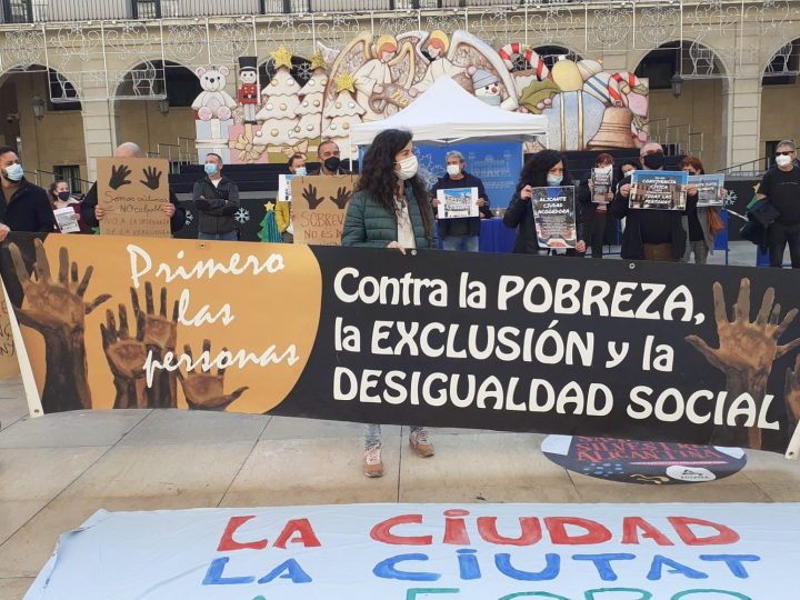 Entidades sociales, eclesiales, vecinales y sindicales de Alicante rechazan la ordenanza de “convivencia cívica”