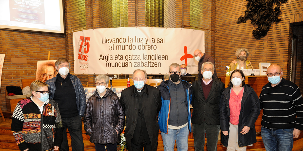 Llamamiento a promover actitudes, compromisos y propuestas de cambio, en el cierre del 75 aniversario de la HOAC en Bilbao
