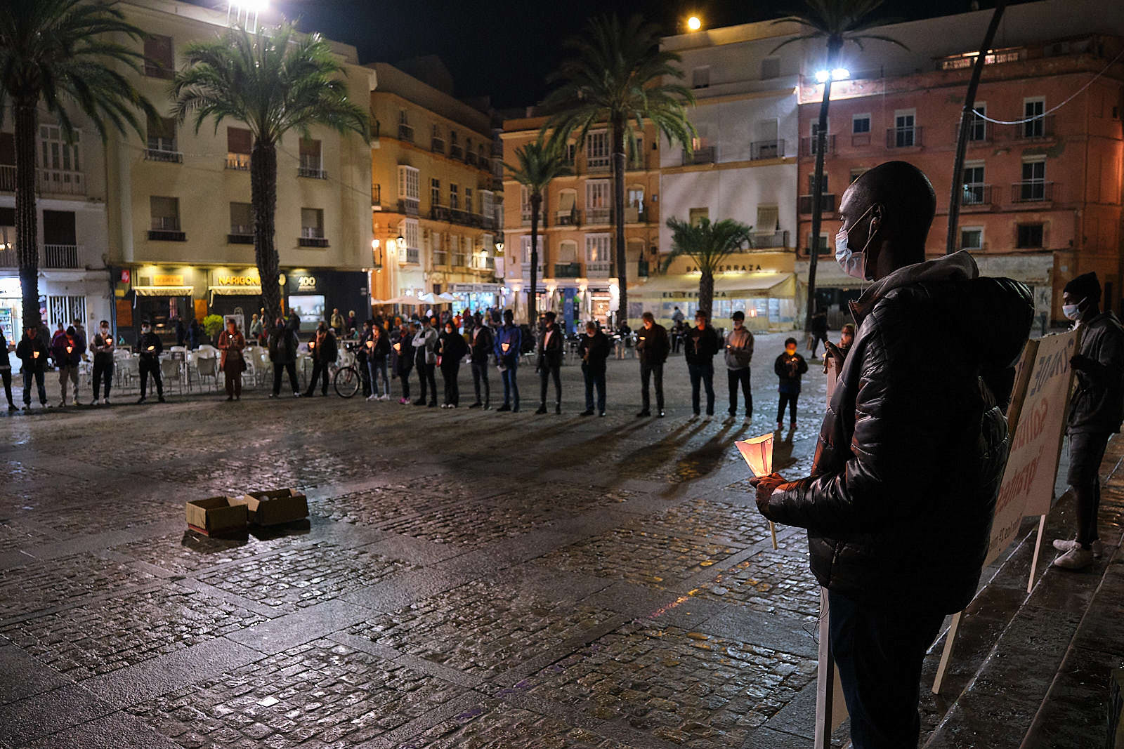 Círculo de Silencio en Málaga centrado en el derecho al trabajo