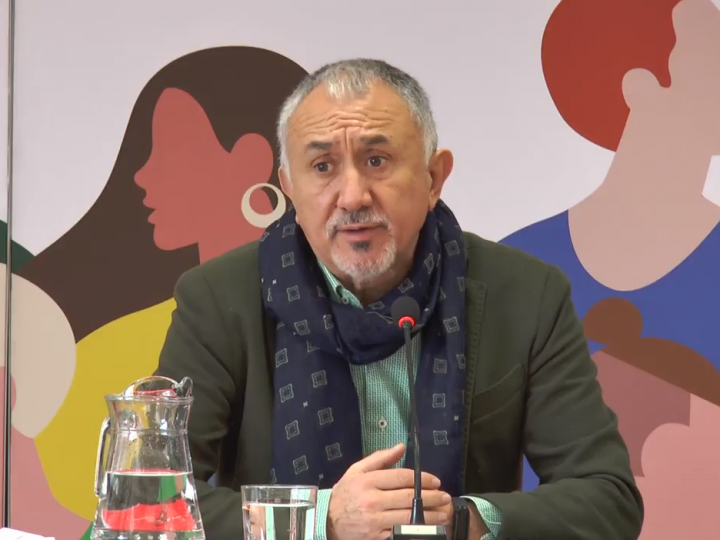 Pepe Álvarez (UGT): No aprobar la reforma laboral “es ir en contra de las necesidades de la mayoría”