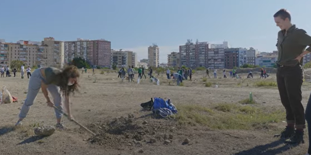 Trabajadores cristianos apoyan la creación del bosque urbano de Málaga