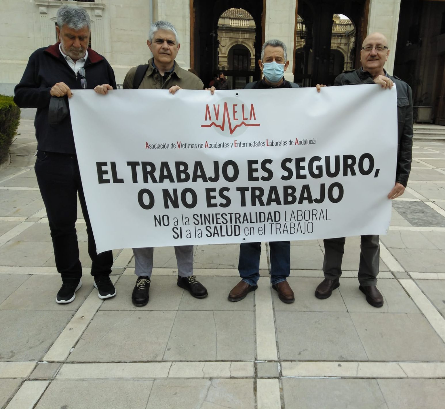 Víctimas de la siniestralidad laboral comprometen a la Diputación de Jaén para actuar contra esta “lacra”