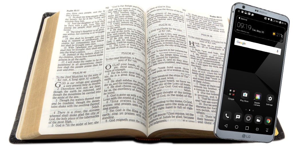 La Biblia y el celular