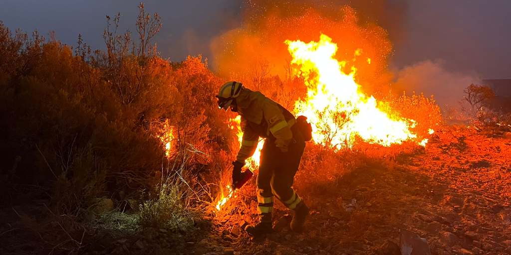 Urge aprobar el Estatuto del Bombero Forestal ante la gravedad de los incendios