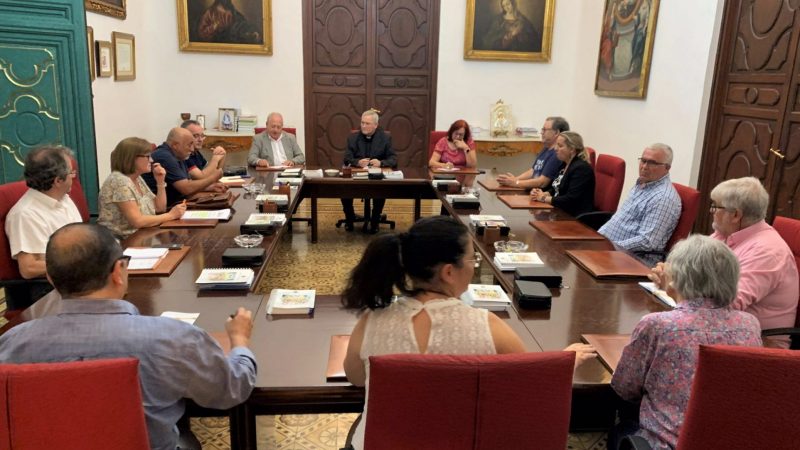 Obispo y sindicalistas de Murcia comparten preocupaciones ante los obstáculos al trabajo decente