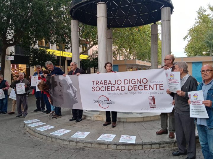 Trabajadores cristianos de Córdoba reclaman trabajos dignos que acaben con la pobreza