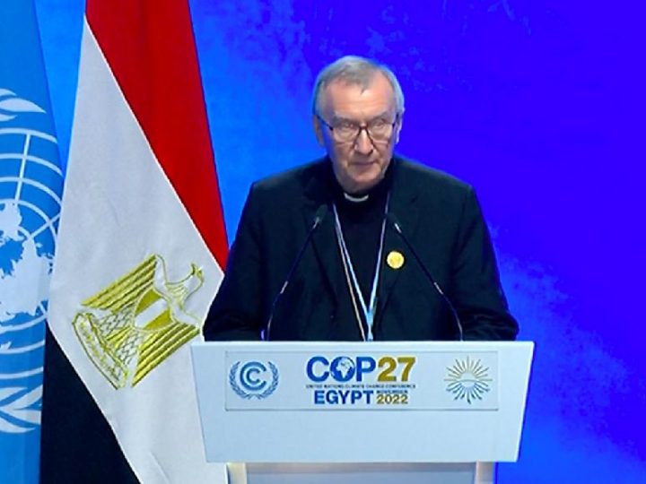 Parolin: “La #COP27 nos brinda una oportunidad más, que no se puede desaprovechar”