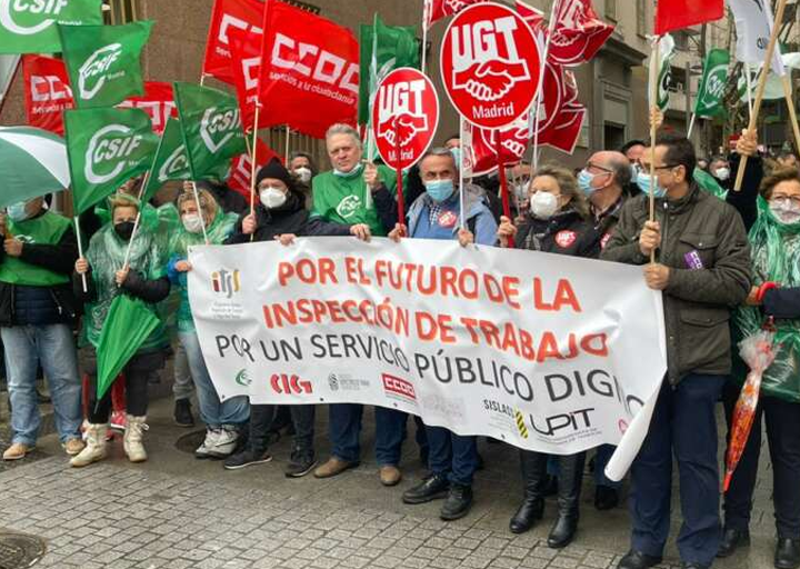 Los sindicatos de la Inspección de Trabajo amenazan con una huelga indefinida