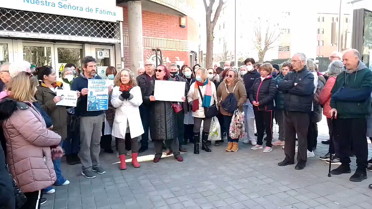 Trabajadores cristianos se suman a la manifestación por la sanidad pública de Madrid