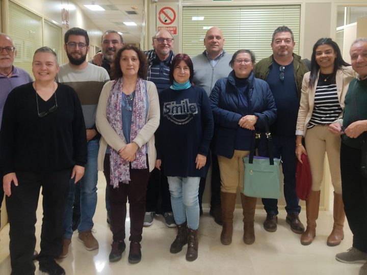 Iglesia de Orihuela-Alicante y sindicatos caminan juntos contra la siniestralidad laboral