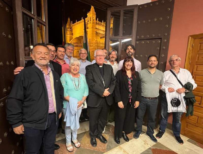 Iglesia de Sevilla, sindicatos y víctimas de la siniestralidad laboral inician un trabajo conjunto de visibilización y acompañamiento