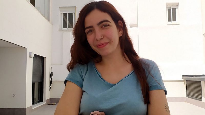 María Morlanes, joven trabajadora: «Sé que mucha gente está peor, pero esta inestabilidad produce frustración y rabia»