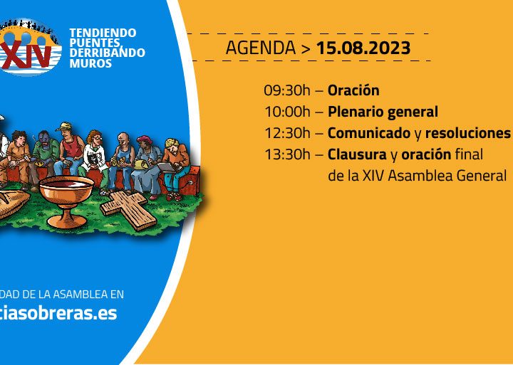 #Enla14. Agenda del 15 de agosto