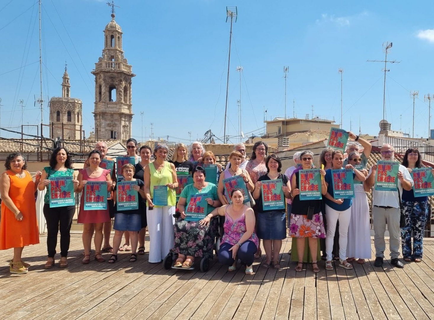 Trabajadores cristianos se manifiestan en Valencia por los derechos sociales y la igualdad