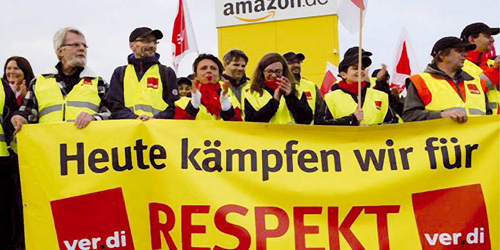 EEUU: Huelga de repartidores de Amazon | Convenio de Hong Kong | Alemania/Reino Unido: Huelgas en almacenes de Amazon