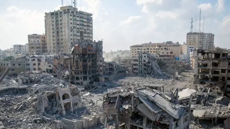 Peregrinación por el alto el fuego en Gaza
