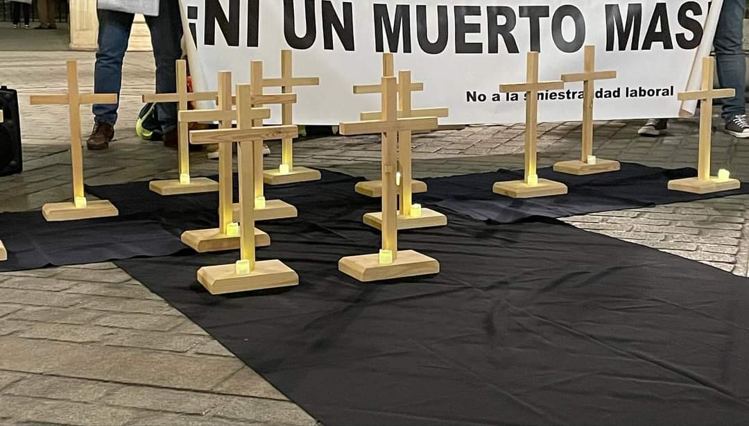 Movilización en Vigo ante la “inadmisible oleada” de muertes por la siniestralidad laboral