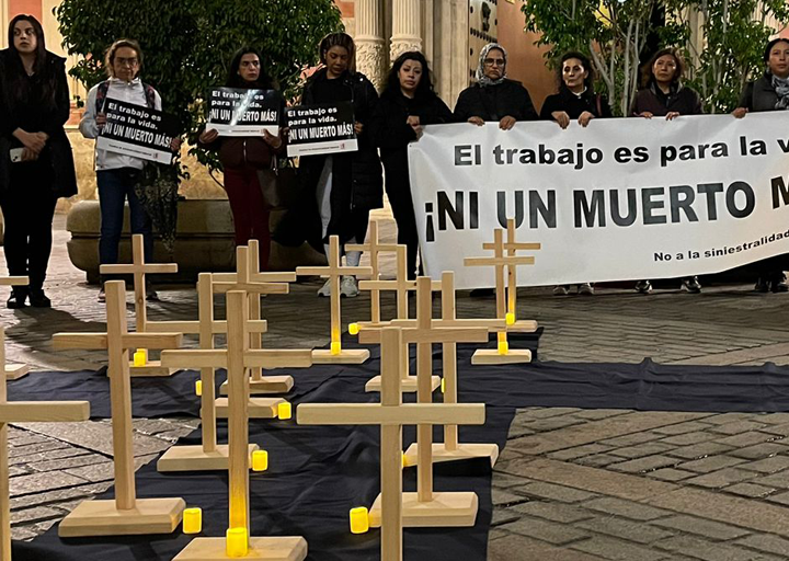 Trabajadoras cristianas de Sevilla se suman a la petición de justicia para la auxiliar del servicio a domicilio fallecida
