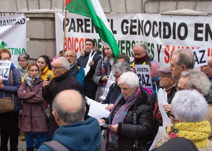 Entidades religiosas claman ante la embajada israelí por el “cese del genocidio”