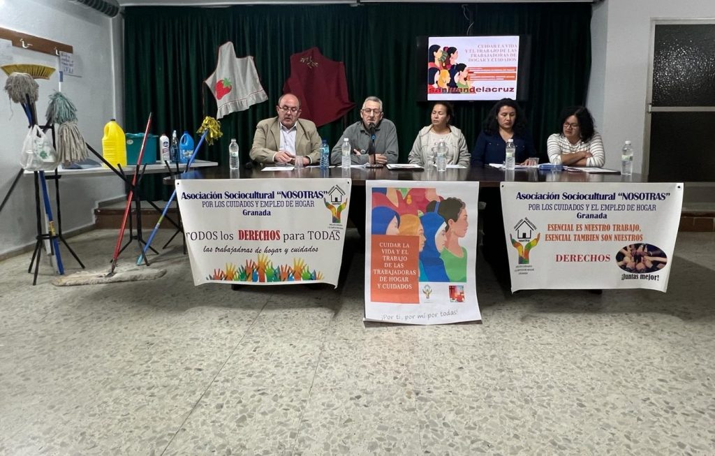 La pastoral del trabajo en Jaén apoya las reivindicaciones de las trabajadoras del hogar