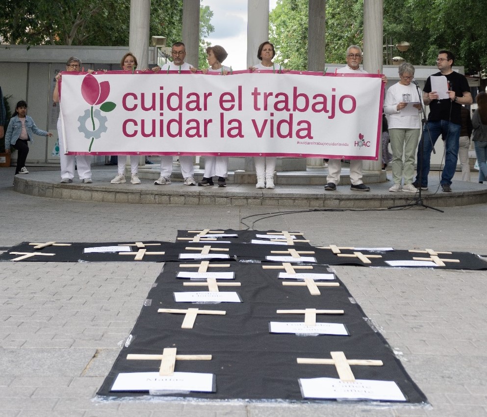 Trabajadores cristianos de Córdoba visibilizan “el sufrimiento humano” provocado por la siniestralidad laboral